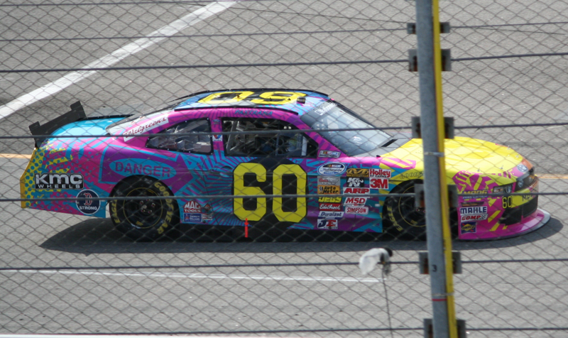 Another shot of the real thing, from Richmond. Note the blank hood and back panel; these never got sponsors.